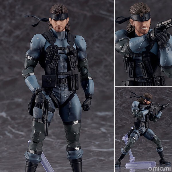 figma　L GEAR SOLIDスネーク （箱なし） Max Factory] figma METAL GEAR SOLID2 SONS OF LIBERTY Solid Snake