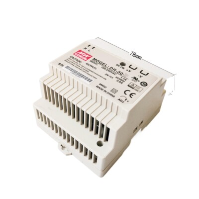 1pcs MEAN WELL DR-30-24V 30W1.5A Power Supplies