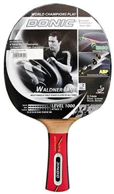 Donic Waldner 1000 Table Tennis Racket Bat All Round Sports Play Advanced