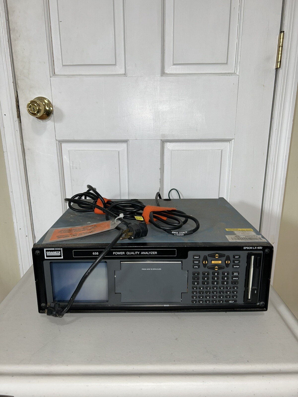 Dranetz 658 Power Quality Analyzer, Dranetz 658, Dranetz 658-PA-1001, Hawker 658