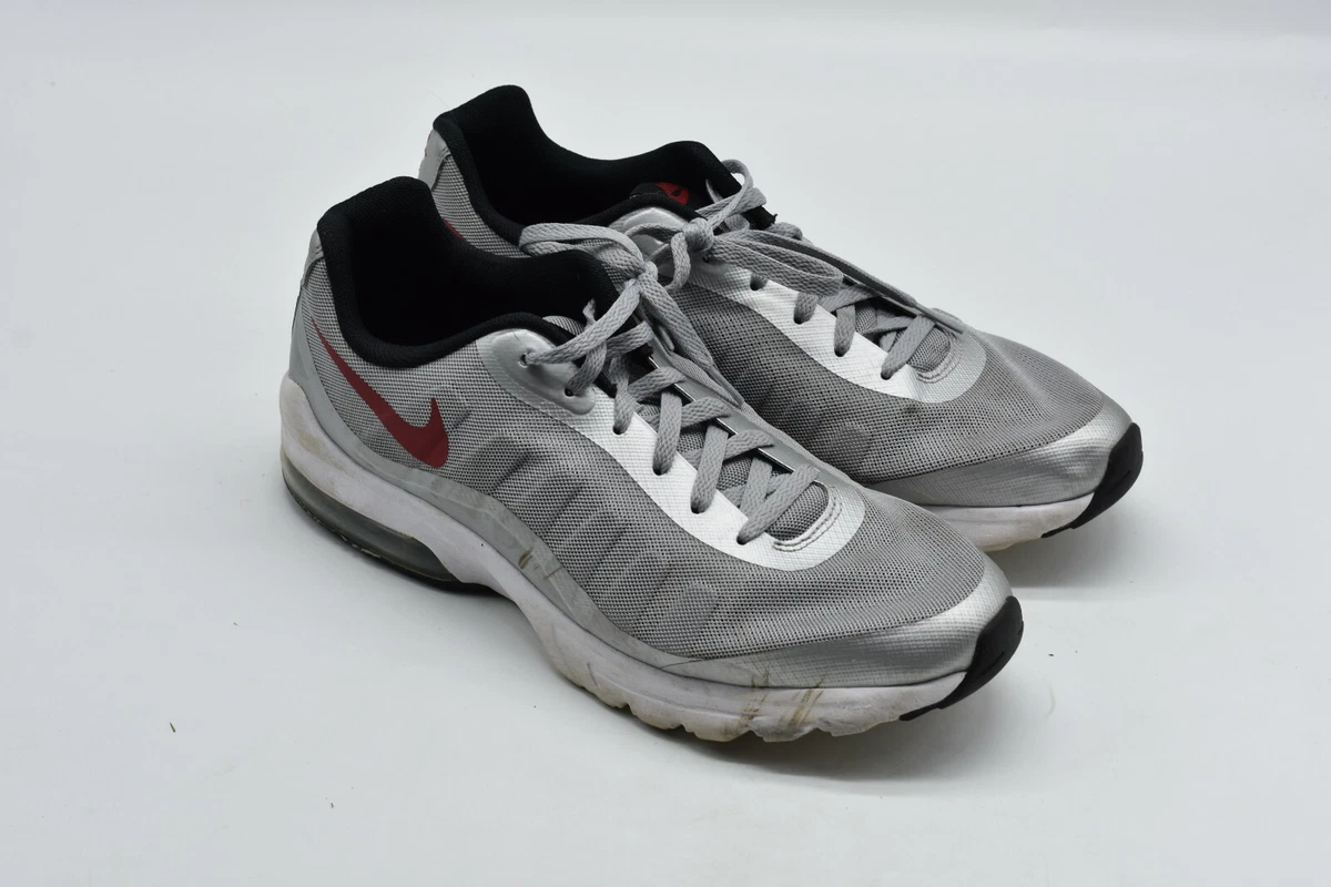 Nike Air Max Invigor Wolf Grey Red Men s Running Shoes 749680
