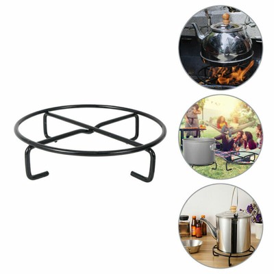 Dutch Oven Fire Pot Cast Pfannen Trivet Halter Pad Feuerfeste Grill Zubehör'