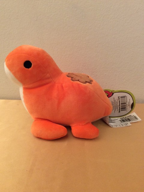 Mochipuni Dinosaur Cute Orange Round 1 Plush 8