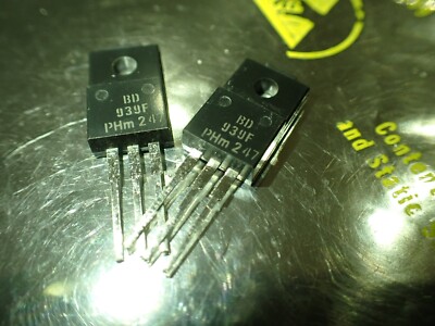 2 x BD939F PHILIPS NPN TRANSISTOREN 120V 3A 30W UKINSTOCK