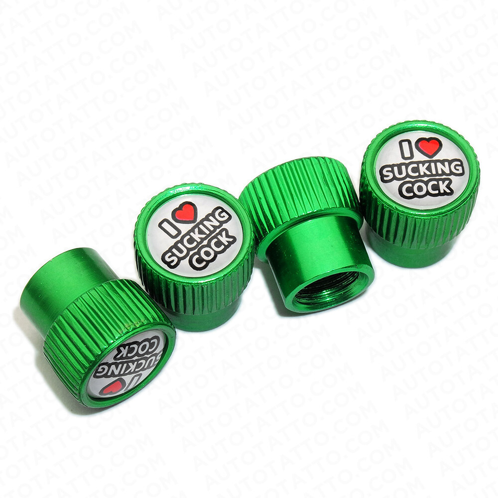 Funny I Love Sucking Cock Car Wheels Tire Air Valve Caps Stem Dust