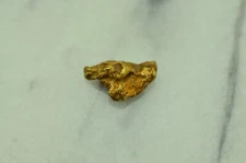 20K Yellow Gold natural gold nugget 1.7 grams