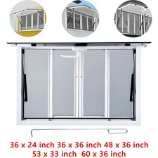 60x36/36x36/53x33/48x36/36x24in Concession Stand Serving Window Service Awning