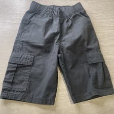 The Children s Place Kids Size 8 Long Shorts NWT Washed Black