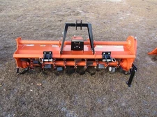65" Rotary Tiller, HD Gear drive (no chain), slip clutch pto, all welded A-Frame