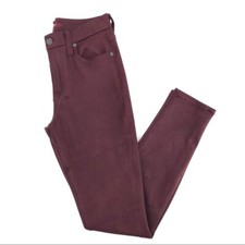 7 For All Mankind Red Skinny Jeans | Made in USA
