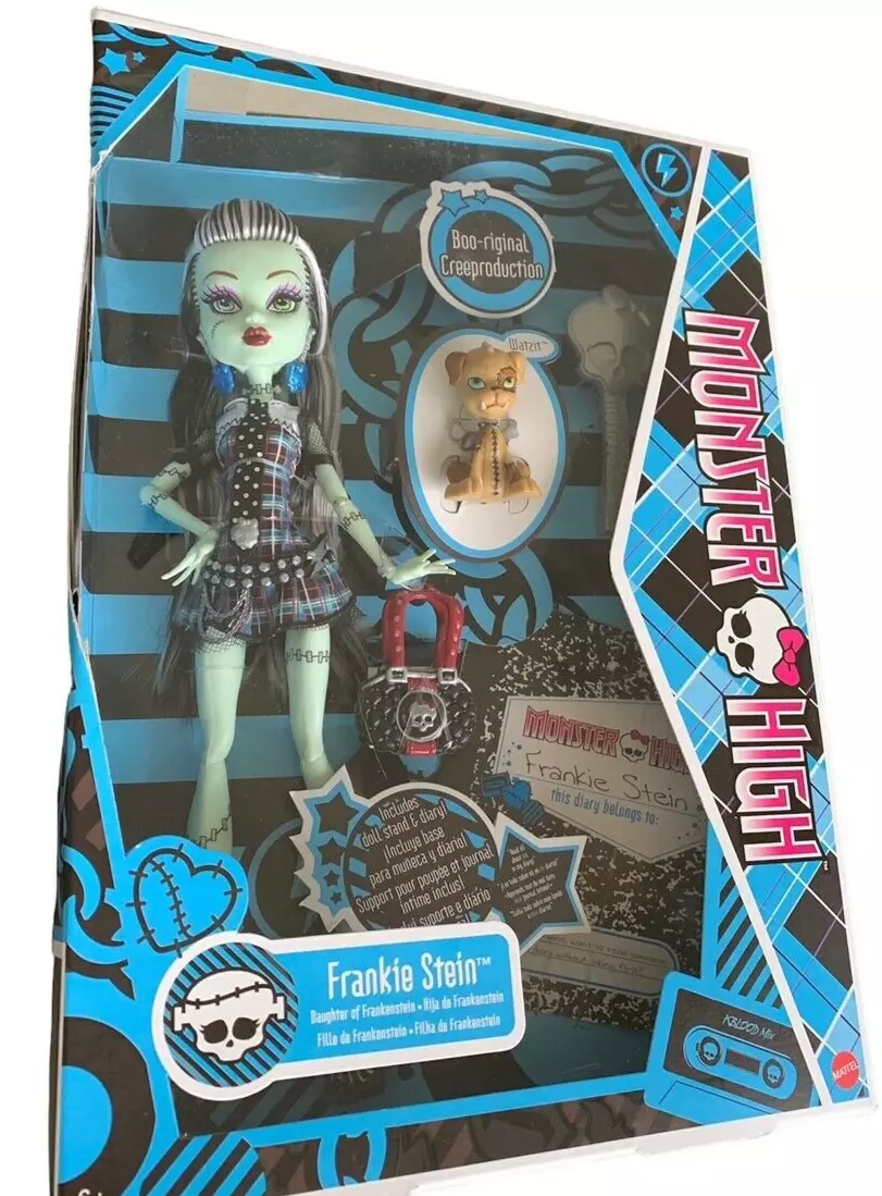 Boneca Monster High Frankie Stein Boo-original Repro 2022