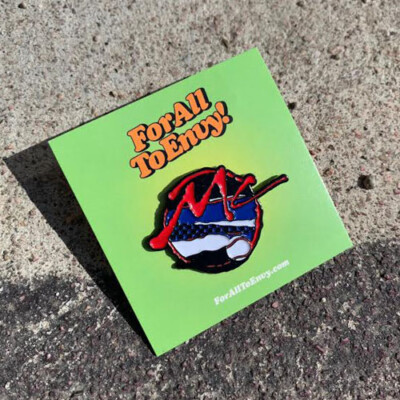 For All To Envy ''Mac Attack'' Lapel Pin 90s Vintage Tennis McEnroe Travis Scott