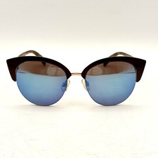 Versace V19.69 Lorenza Sunglasses Designer Fashion Cat-Eye Round Frame Mirrored