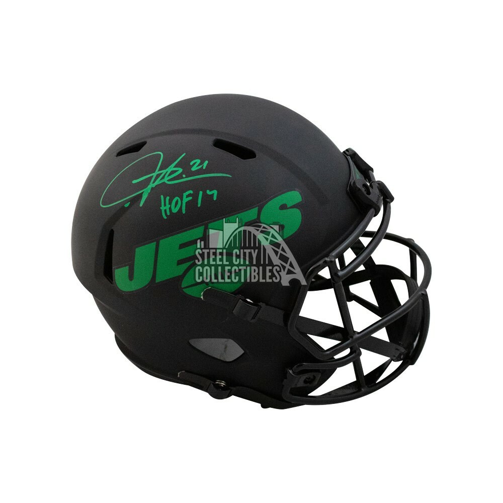 LaDainian Tomlinson Autographed Signed New York Jets HOF 17 Jets Eclipse Replica Full-Size Helmet BAS 