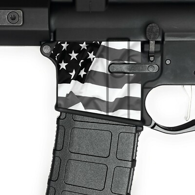 Bigfoot Vinyl Decal – Airsoft AR Lower Magwell Sticker – 5.56 Skin – 3-Pack – Handmade USA