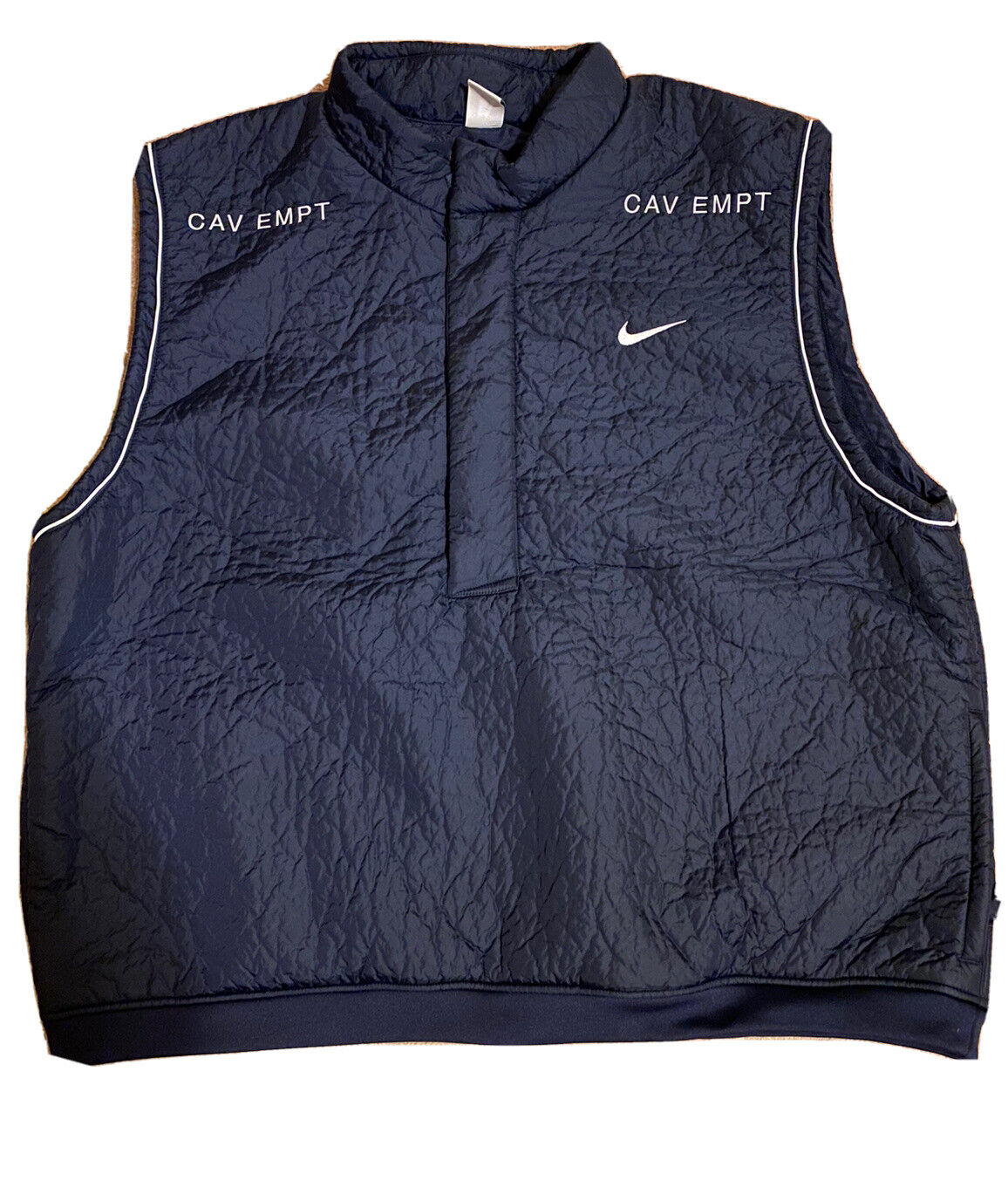 Rare Limited Collection EMPT Blue Nike Vest |