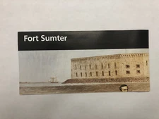 Fort Sumter National Historic Park Unigrid Brochure Map Newest Version Carolina