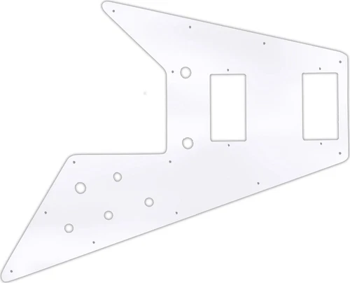 WD Custom Pickguard For Gibson 1966-1970 And 1975-1982 Flying V Mahogany Or 1...