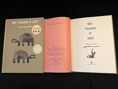 Jon Klassen signed We Found A Hat 1st printing hardcover book B&N Exclusive
