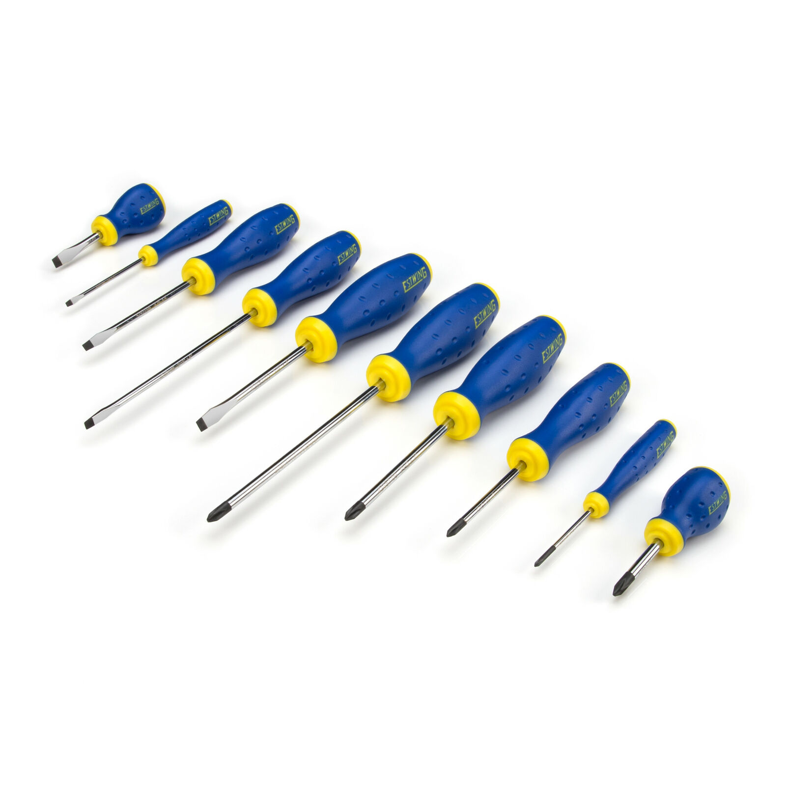 Estwing 10 Pc. Phillips and Slotted Screwdriver Set 42451