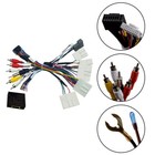 Adatto per Nissan Stereo Radio 16 PIN Cavo di Alimentazione Adattatore Cablaggio Nuovo.