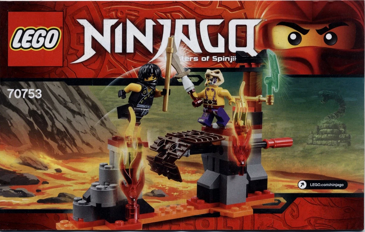 Lego ninjago online lava falls