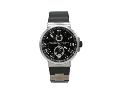 Ulysse Nardin Marine Chronometer 1183-122 45mm Stainless Steel Watch