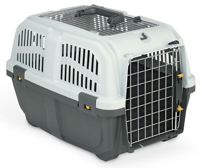 Transportbox Flugbox Autobox Hundebox SKUDO 2 OPEN 55 x 36 x 35 cm
