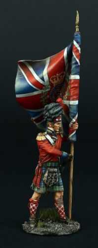 Tin soldier Museum (TOP) Standard-bearer of the 42nd Royal Highlander regiment o - Picture 1 of 7