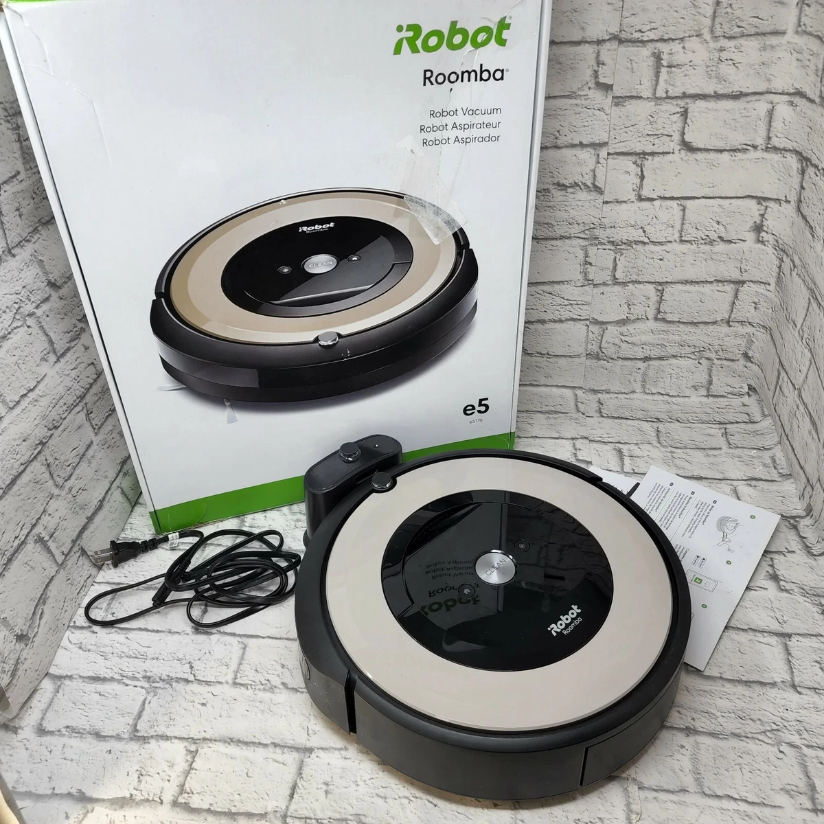 iRobot Roomba e5 Wi-Fi Connected Robot Vacuum Cleaner