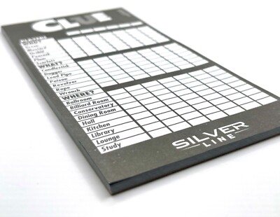 CLUE Game Detective Notepad - Replacement Compatible Across Most Versions - Foto 8