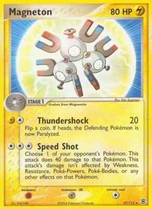 Magneton 27/112 FireRed & LeafGreen Pokemon Card NM