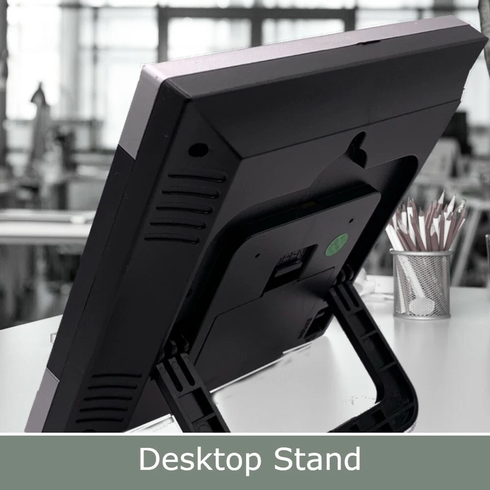 Kadio Desktop Digital Alarm Clock with Large LCD Screen Clock and Indoor Temp - Image 3 of 4