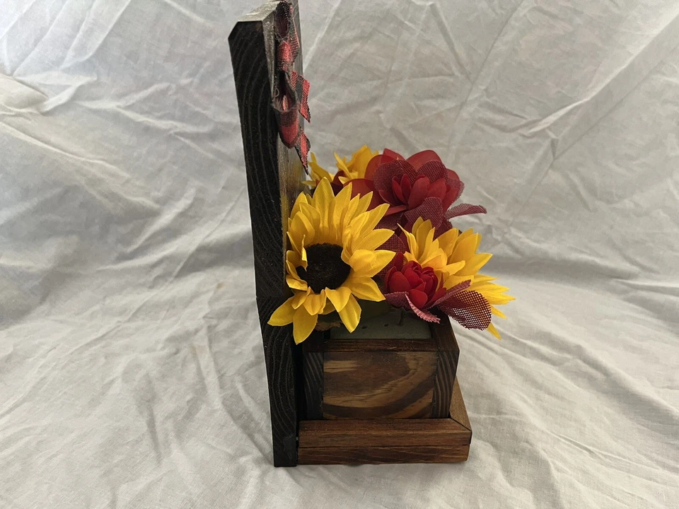 Welcome Sign Wooden Handmade Entryway Mantel Or Business Receptionist Desk - Image 2 of 4