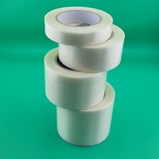 Extra Strong Packing Tape Cross weave Reinforced Glass Filament 24mm 50mm 75mm