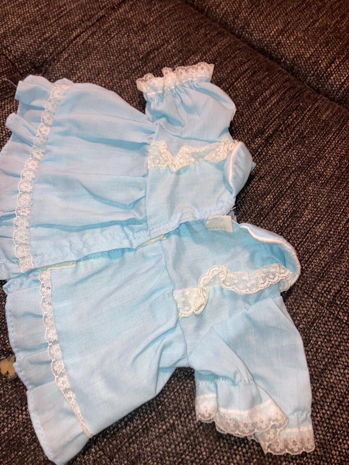 Cabbage Patch Kids/Doll Clothes Vintage Lt. Blue Dress/Bloomers