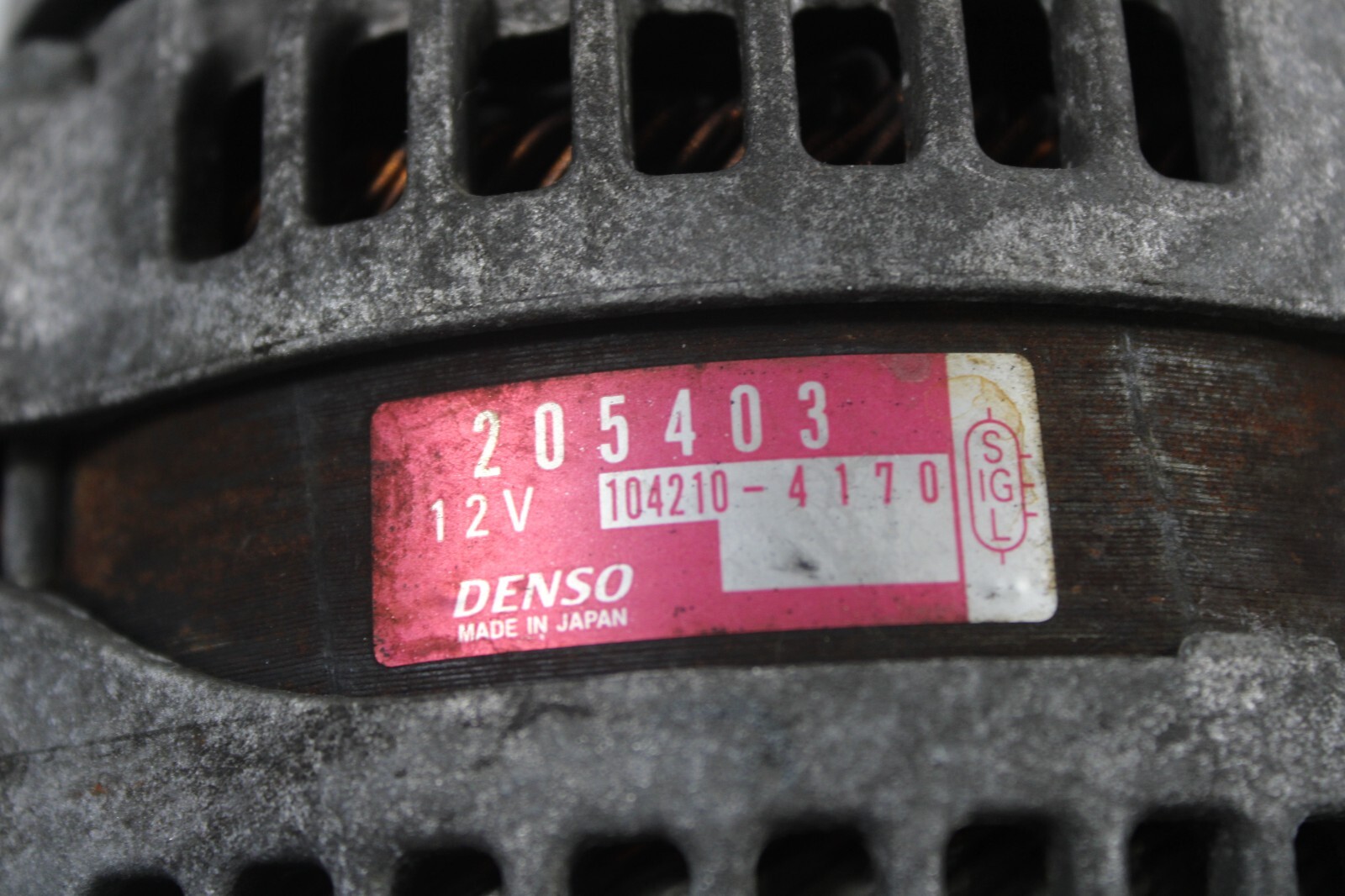 Ferrari F430 Coupe, Spider, Alternator, Used, P/N 250367