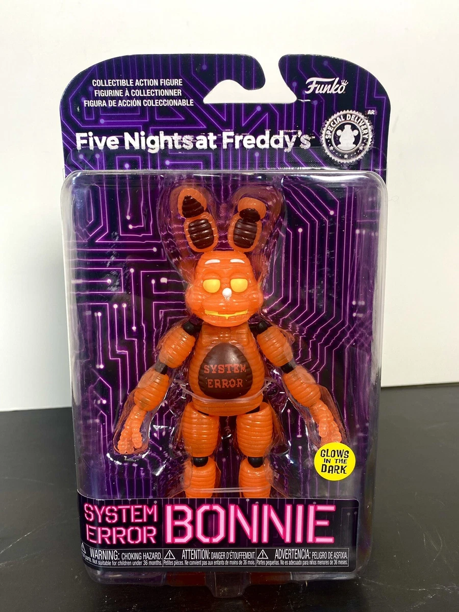 Bonnie System Error - Five Nights at Freddy's - Figura de Acción Glow por  Funko Tooys :: Coleccionables e Infantiles