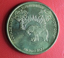 * 2006 FIFA WORLD CUP GERMANY MEDALLION IVORY COAST BRONZE ALLOY #RRA05