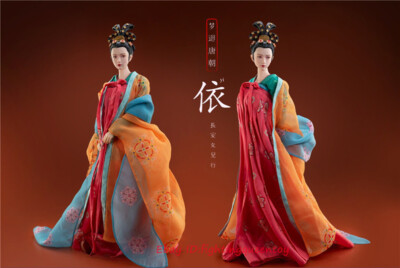 I8Toys I8-C005B Tang Dynasty Han Chinese Cloth Yi 1/6 Head & Clothing INSTOCK