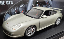 2003 Silver Porsche 911 GT3 (996) Hot Wheels 2590 1/18 Scale