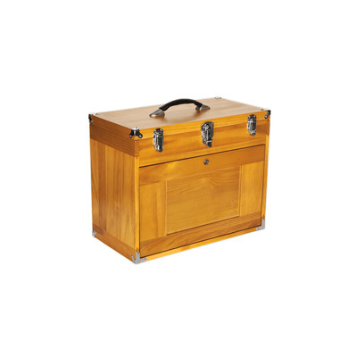 Sealey AP1608W 8 Schubladen Maschinist Werkzeugkiste mit abschließbarem Deckel - Schwerlast Aufbewahrung