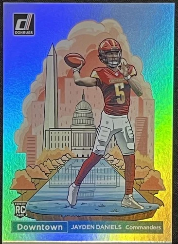 2024 Panini Donruss Downtown #16 Jayden Daniels Rookie