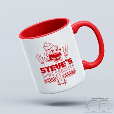 Steve's Lava Huhn Spiel Handwerk Bergbau Film Handwerk Becher Tasse alle Farben Mine