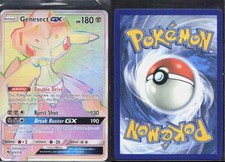 GENESECT GX 224/214 RAINBOW RARE LOST THUNDER POKEMON HOLO NM/M on eBay