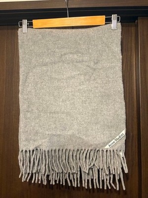 Acne Studios Stola grau Schal Tuch Halstuch - United Arrows Beauty&Youth 78 Zoll