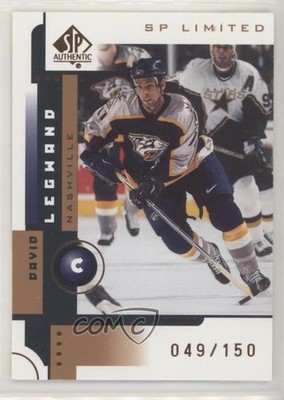 2001-02 SP Authentic SP Limited 49/150 David Legwand #45 1o3