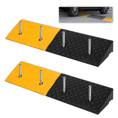 #ad #ad 2quot; Ramps 39.4quot;×9.9quot; 2PCS 40000 lbs Heavy Duty Rubber Loading Ramps for Vehic... $186.56
