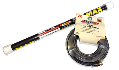 Magic Stick MAX HD Antenna HDTV FREE Digital Channels Plus Free 20ft Cable