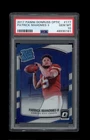 2017 Panini Optic Patrick Mahomes II #117 Rated Rookie PSA 10
